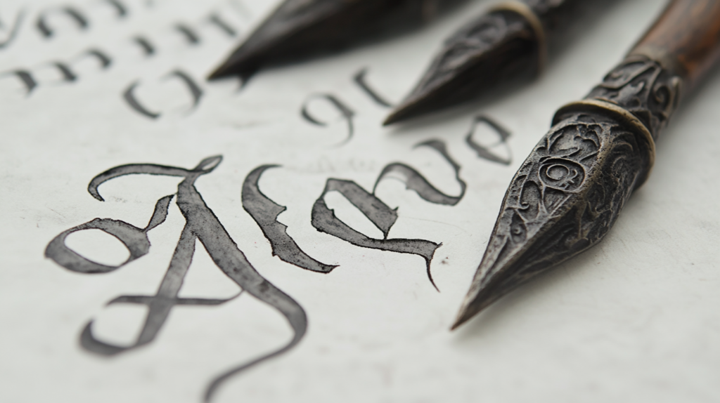 Gothic Calligraphy